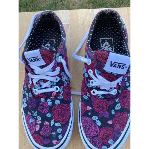 VANS Women's Doheny Romantic Floral Canvas Shoes  Size 6.5 - Picture 2 of 12